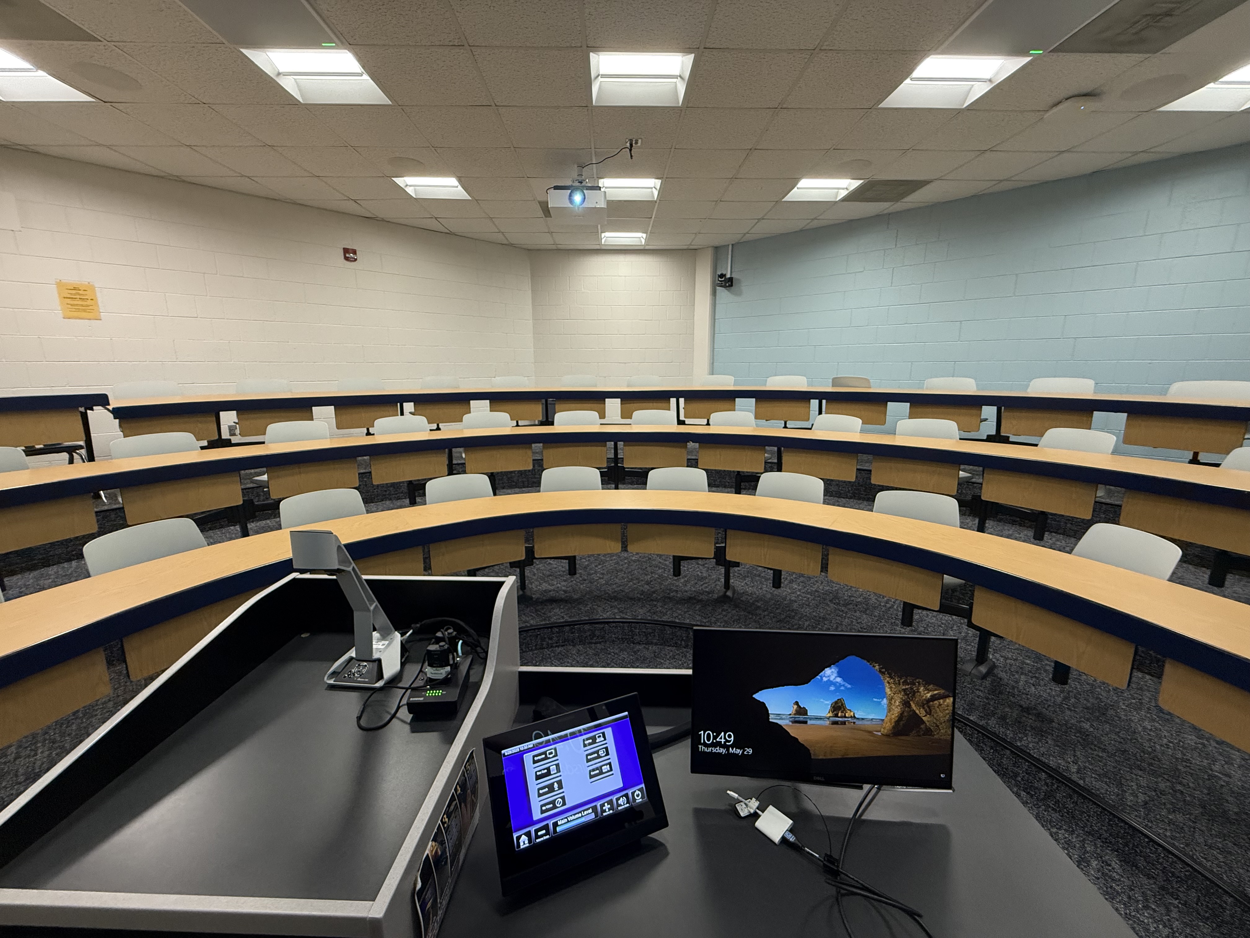 View from Podium