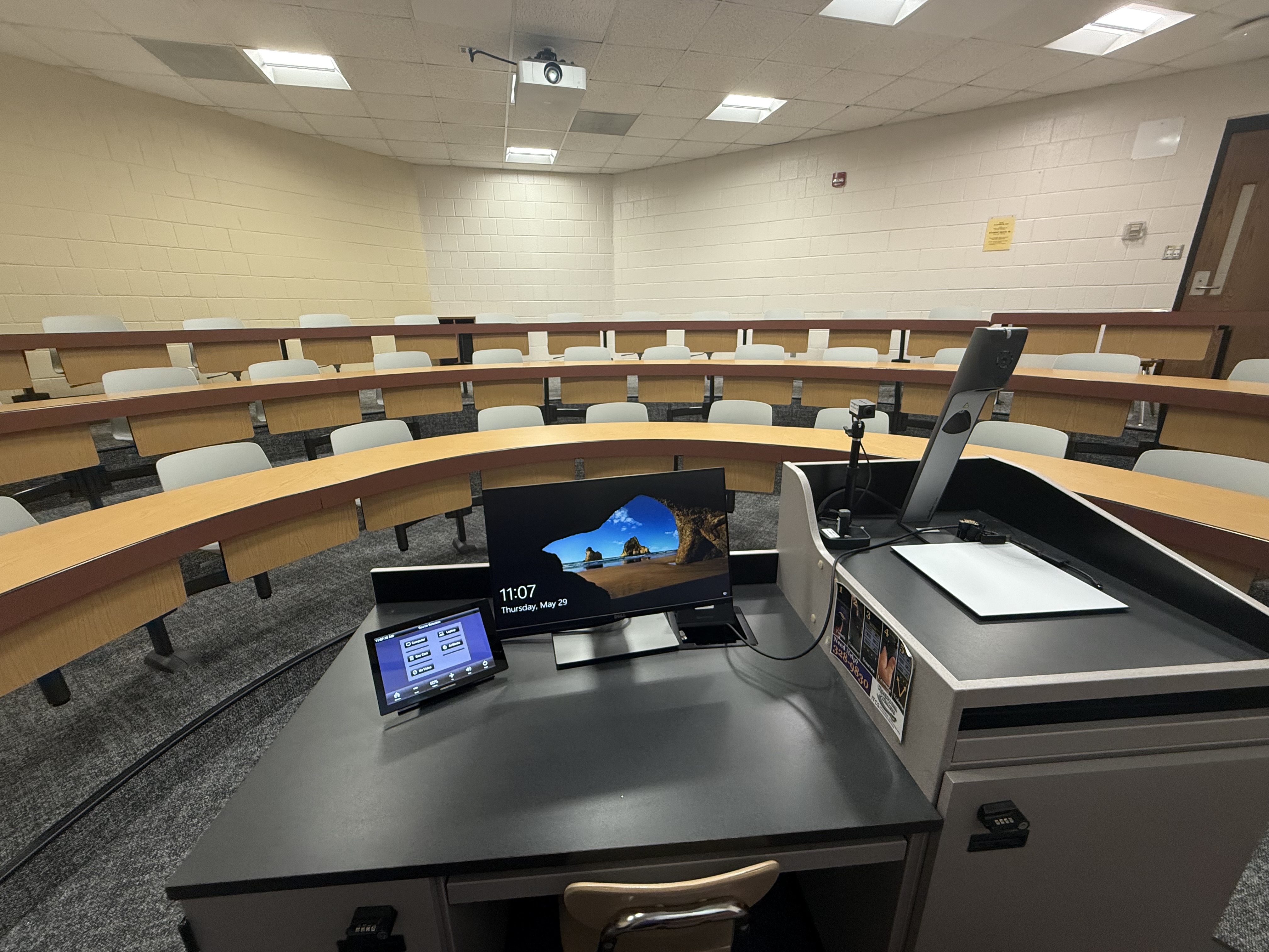 View from Podium