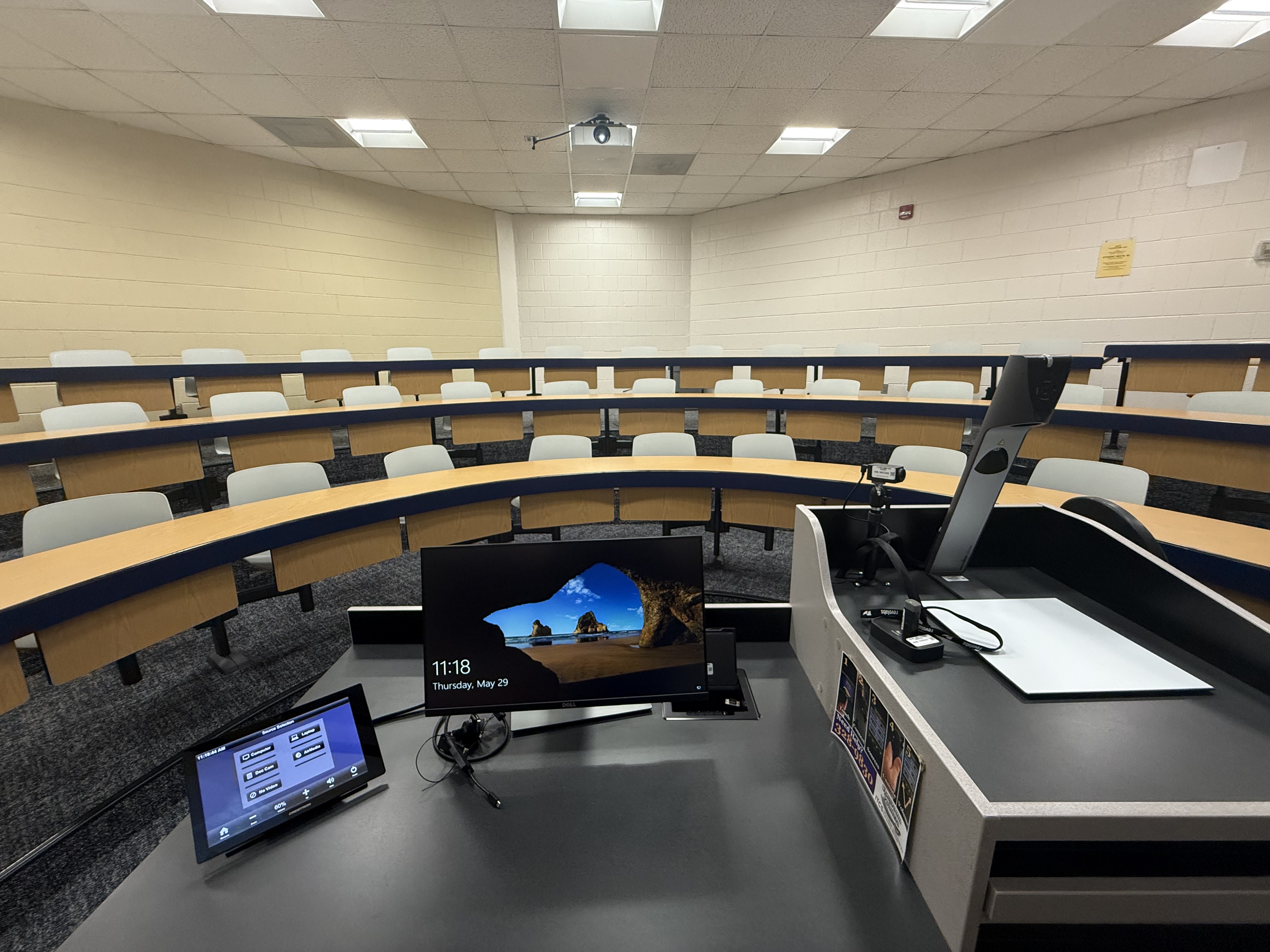 View from Podium