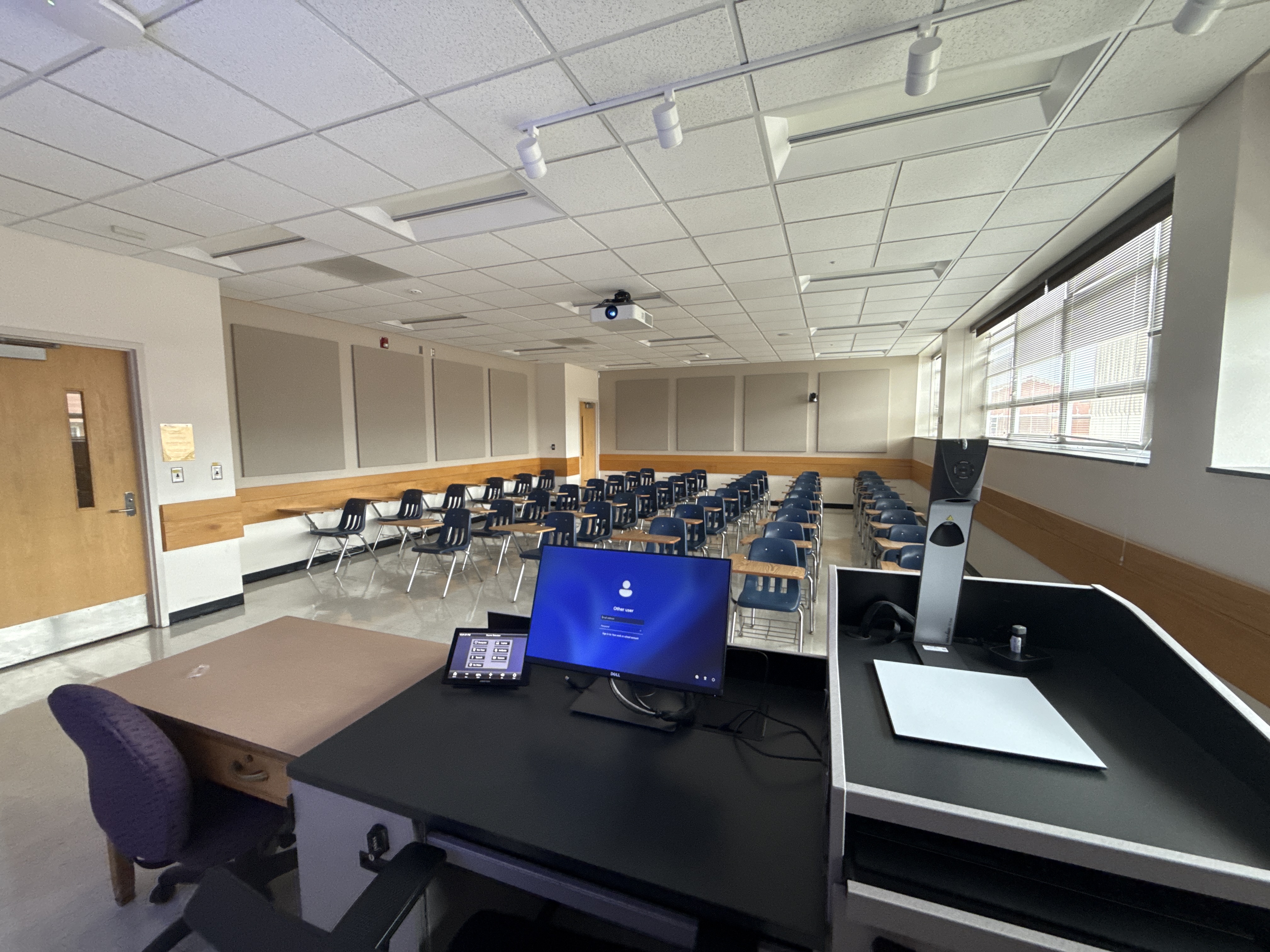 View from Podium