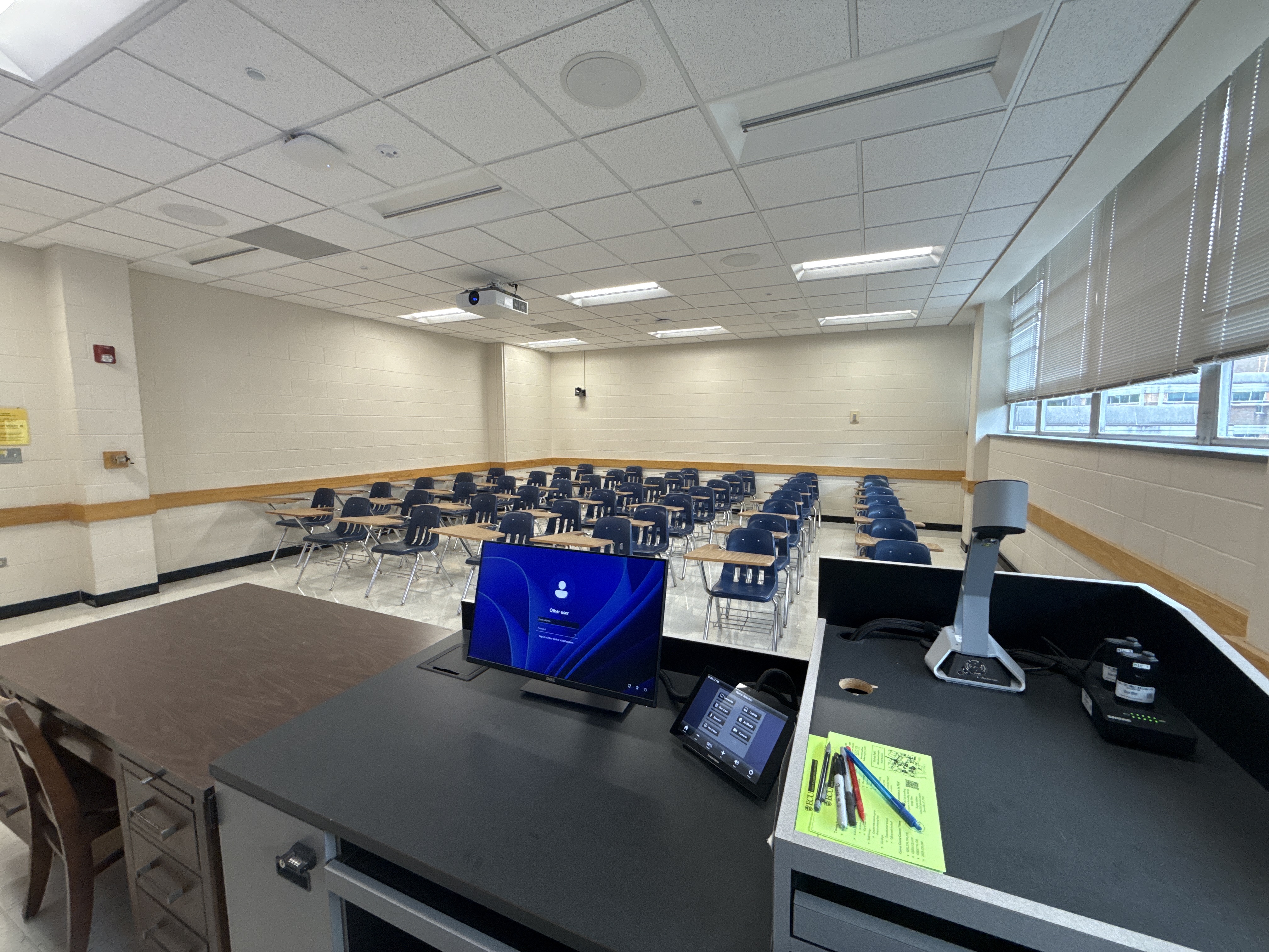 View from Podium