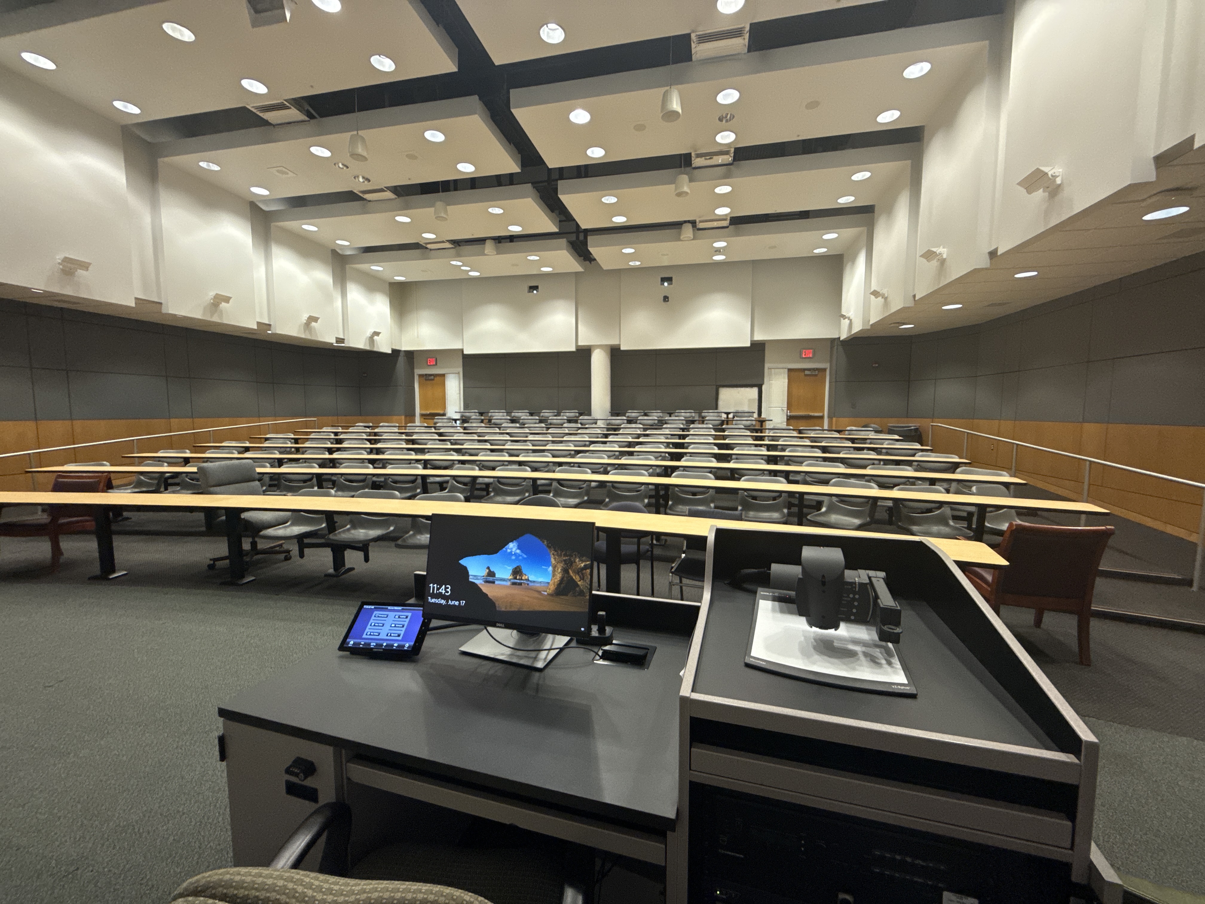 View from Podium