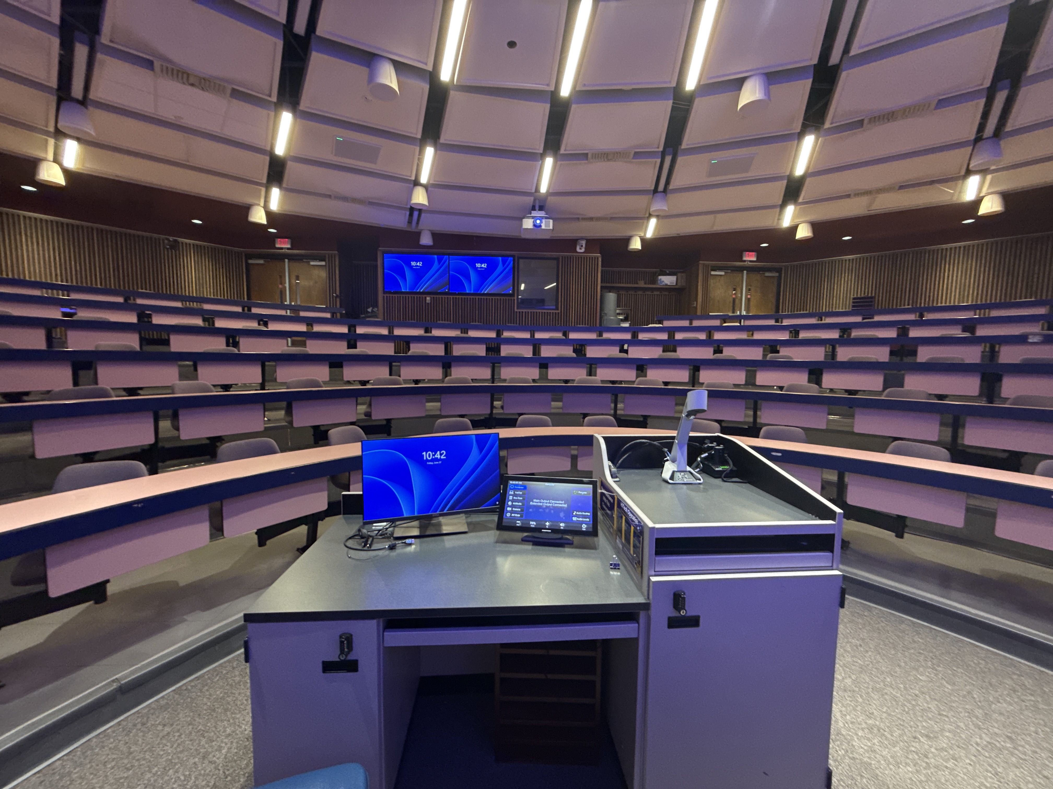 View from Podium
