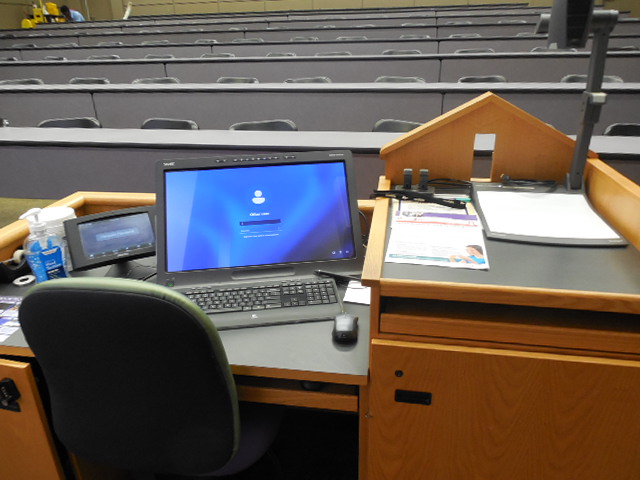 View from Podium
