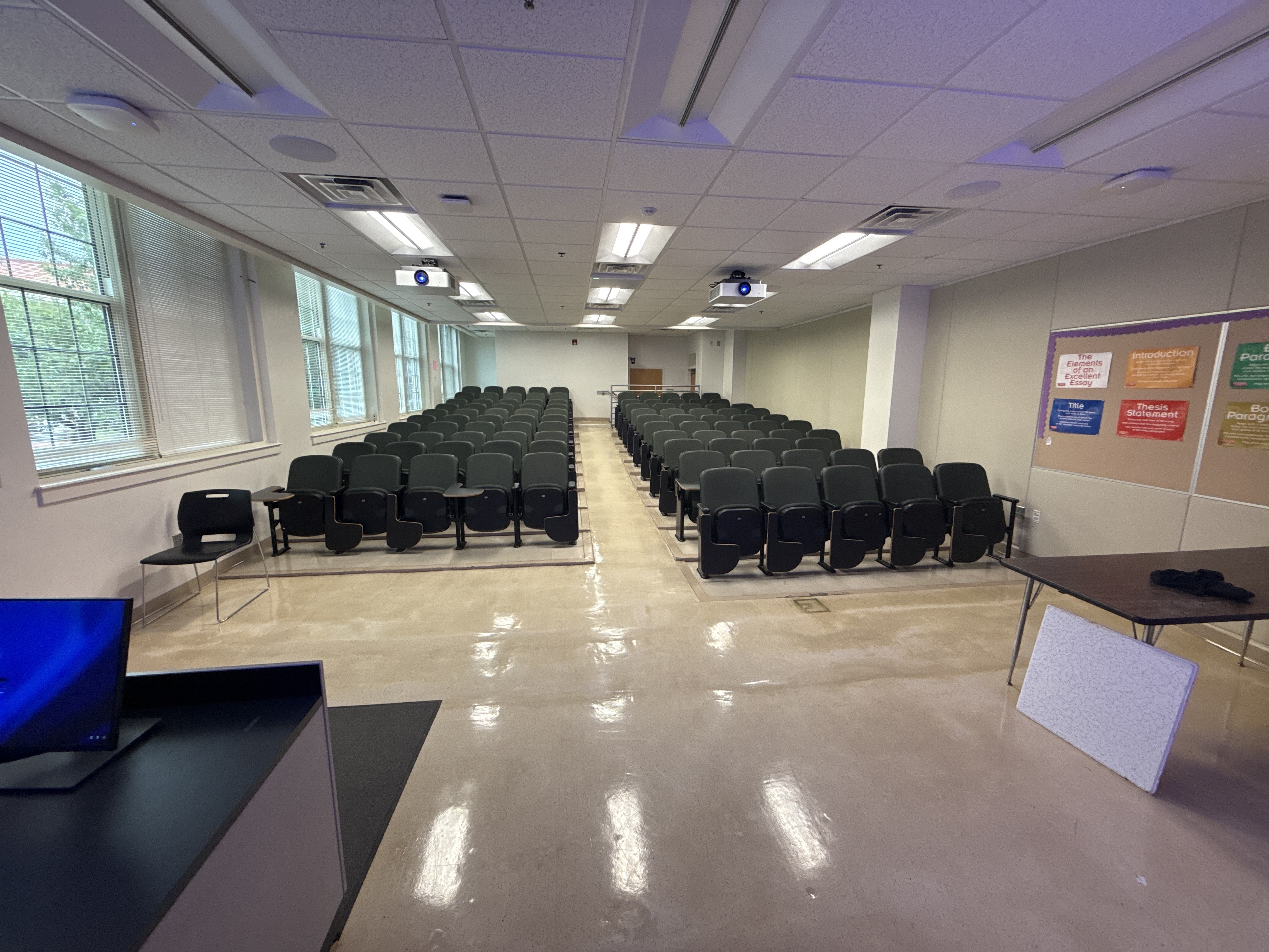 View from Podium