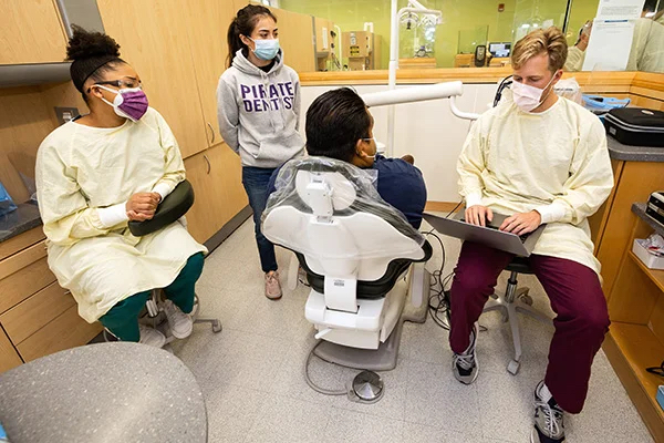 East Carolina University dental school commissioning