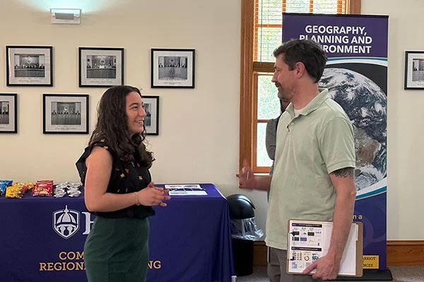 Faculty, students performing housing study